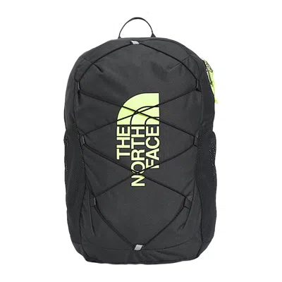 Pre-owned The North Face 24.6l Court Jester Backpack 'asphalt Grey/led Yellow' | Black | Kid's Size Onesize