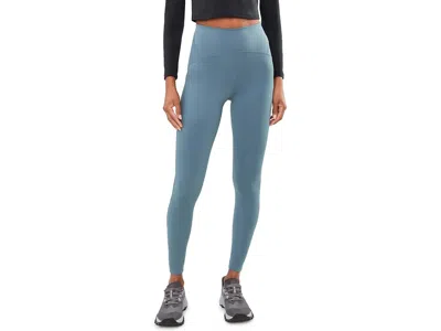 The North Face 27 Jaida Pocket Legging Women's Clothing Granite Grey: 2xl 27, Elastane/polyester In Blue