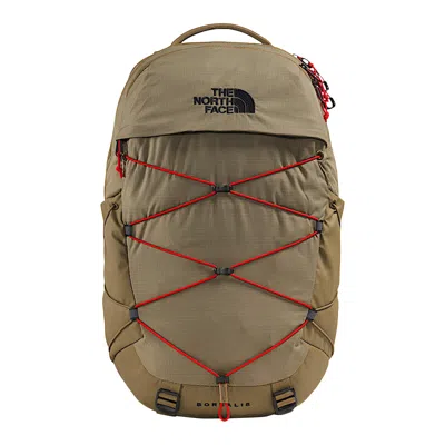Pre-owned The North Face 28l Borealis Backpack 'cedar-lava Red' | Tan | Men's Size Onesize