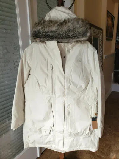 Pre-owned The North Face $299 Womens 2xl  Downtown Parka - 550 Fill Power White