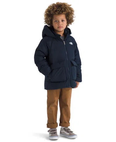 The North Face Kids' 2t-7 Parka Elastic Cuffs Jacket In Blue