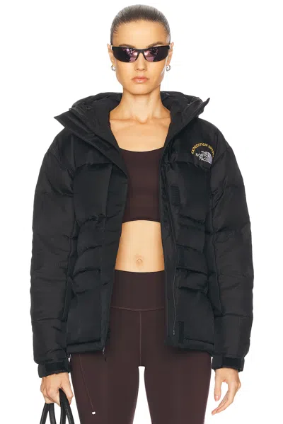 The North Face Womens  Anni Expedition System Logo-embroidered Padded Shell-down Jacket In Tnf Black