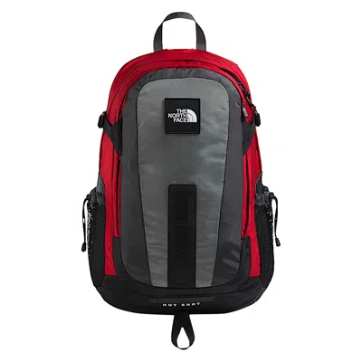 Pre-owned The North Face 30l Hot Shot Se Backpack 'tnf Red/zinc Grey' | Men's Size Onesize