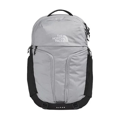 Pre-owned The North Face 31l Surge Backpack 'meld Grey Dark Heather/tnf Black' | Men's Size Onesize