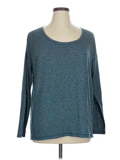 Pre-owned The North Face 3/4 Sleeve T-shirt In Blue