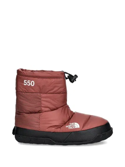 The North Face 550 Nuptse Quilted Snow Boots In Multi