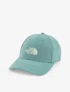 The North Face Mens Dark Sage Misty Sage 66 Classic Six-panel Recycled-polyester Baseball Cap In Dark Sage Misty Sage