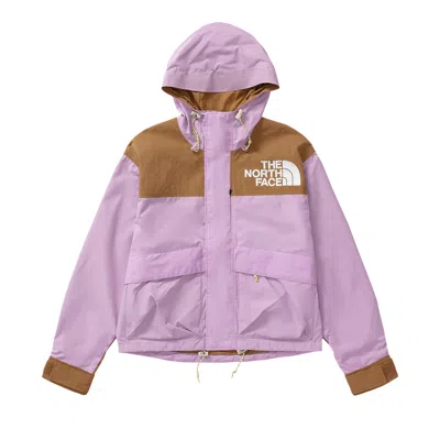 Pre-owned The North Face 78 Low-fi Hi-tek Windjammer 'purple Cactus Flower/lupine/utility Brown' | Cream | Wom In White