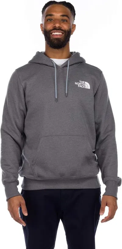 The North Face 8020 Throwback Hoodie Men's Gray Heather Pullover Hiking Ups9