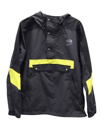 The North Face '90 Extreme Wind Anorak Jacket In Multicolor Nylon In Black