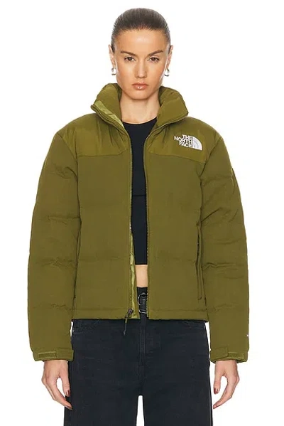 The North Face 1992 Retro Nuptse Quilted Down Jacket In Pib Forest Olive