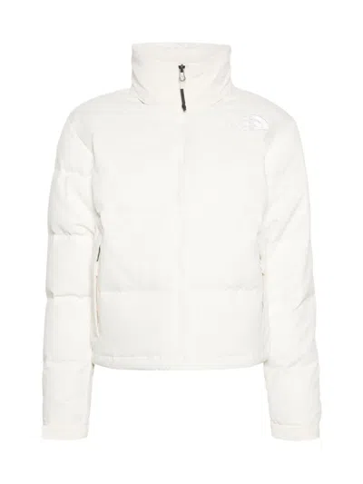 The North Face White Hydrenalite Down Jacket In White Dune