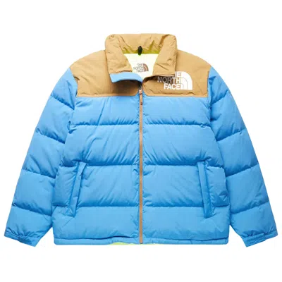 Pre-owned The North Face 95 Low-fi Hi-tek Nuptse 'super Sonic Blue/utility Brown'