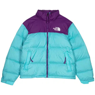 Pre-owned The North Face 96 Retro Nuptse Jacket 'transantarctic Blue/purple'