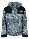 The North Face Abstract-pattern Print Jacket In Blue