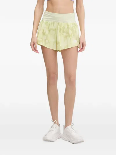 The North Face Abstract-print Lightrange Shorts In Green