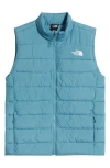 The North Face Aconagua 3 Puffer Vest In Algae Blue