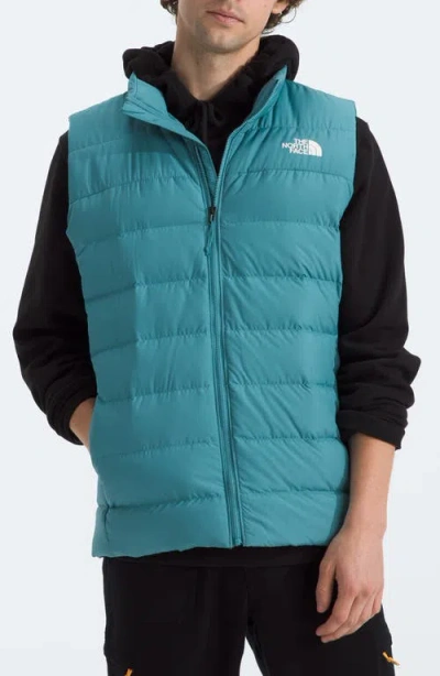 The North Face Aconagua 3 Puffer Vest In Summit Navy-npf