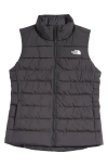 The North Face Aconagua 3 Puffer Vest In Tnf Black-npf