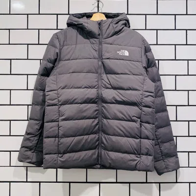 Pre-owned The North Face Aconcagua 3 Hoodie Jacket Smoked Pearl In Gray