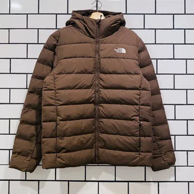Pre-owned The North Face Aconcagua 3 Hoodie Jacket Smokey Brown