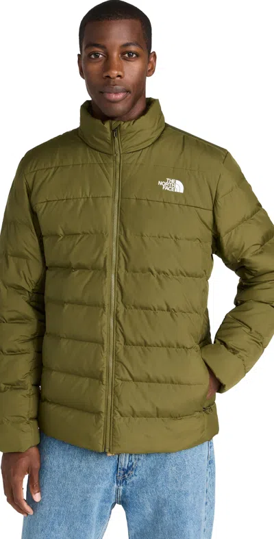 The North Face Aconcagua Nf0a84hzpib Jacket Mens Forest Olive Full Zip In Green