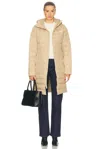 The North Face Aconcagua Parka In Khaki Stone