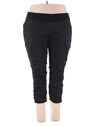 Pre-owned The North Face Active Pants In Black