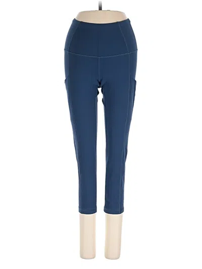 Pre-owned The North Face Active Pants In Blue