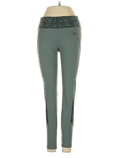 Pre-owned The North Face Active Pants In Green