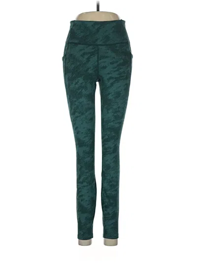 Pre-owned The North Face Active Pants In Green