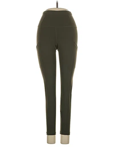 Pre-owned The North Face Active Pants In Green