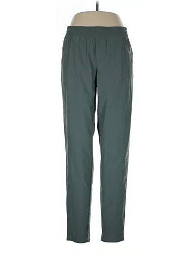 Pre-owned The North Face Active Pants In Green