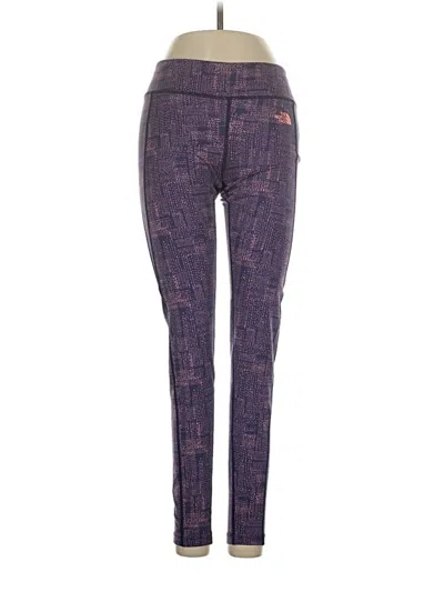 Pre-owned The North Face Active Pants In Purple
