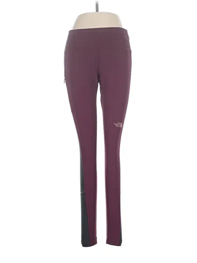 Pre-owned The North Face Active Pants In Purple