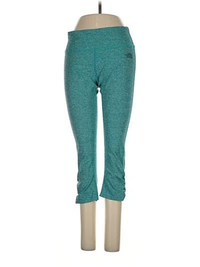 Pre-owned The North Face Active Pants In Teal
