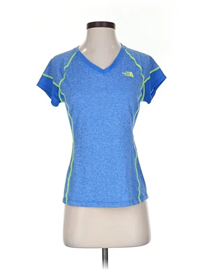 Pre-owned The North Face Active T-shirt In Blue
