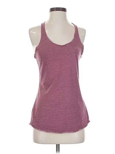 Pre-owned The North Face Active Tank Top In Burgundy
