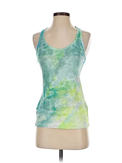 Pre-owned The North Face Active Tank Top In Green