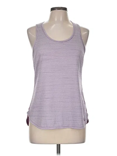 Pre-owned The North Face Active Tank Top In Purple