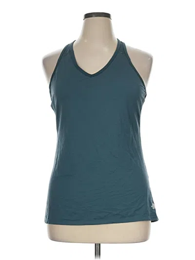 Pre-owned The North Face Active Tank Top In Teal