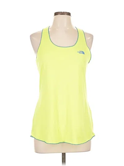 Pre-owned The North Face Active Tank Top In Yellow