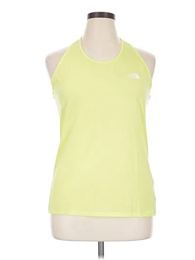 Pre-owned The North Face Active Tank Top In Yellow