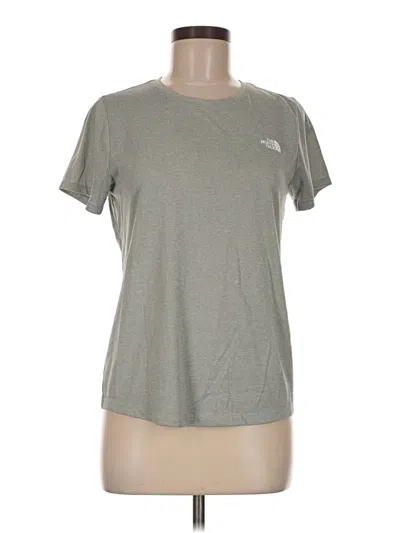 Pre-owned The North Face Active T-shirt In Gray