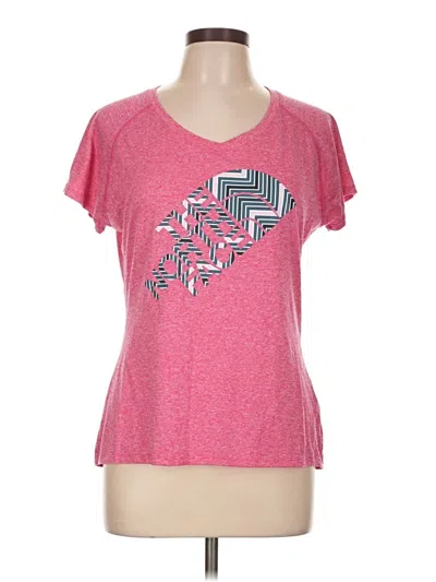 Pre-owned The North Face Active T-shirt In Pink