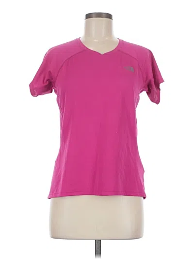 Pre-owned The North Face Active T-shirt In Pink