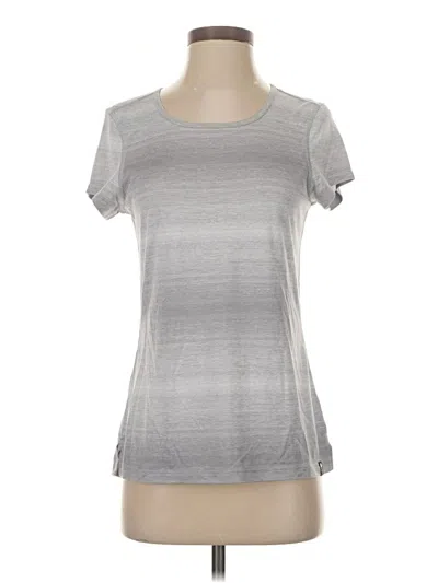 Pre-owned The North Face Active T-shirt In Silver