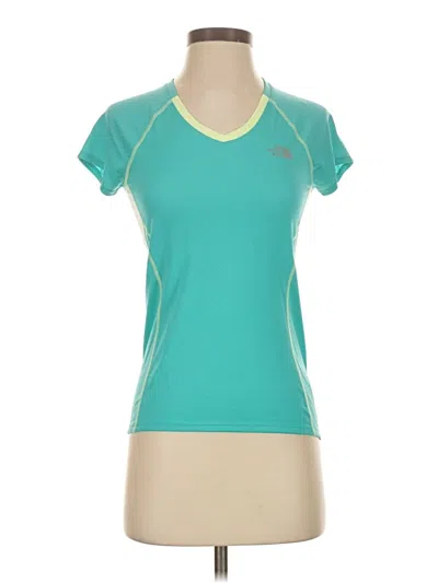 Pre-owned The North Face Active T-shirt In Teal