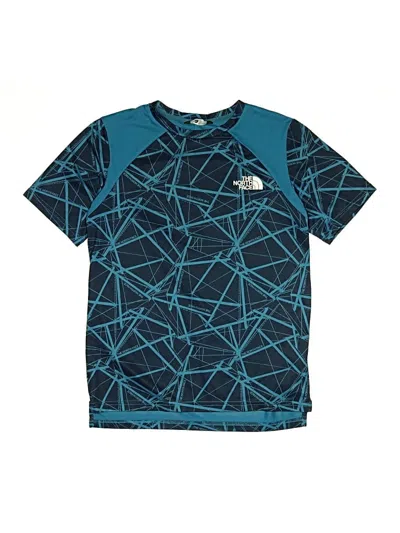 Pre-owned The North Face Kids' Active T-shirt In Teal