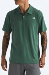 The North Face Adventure Polo In Smoked Pearl